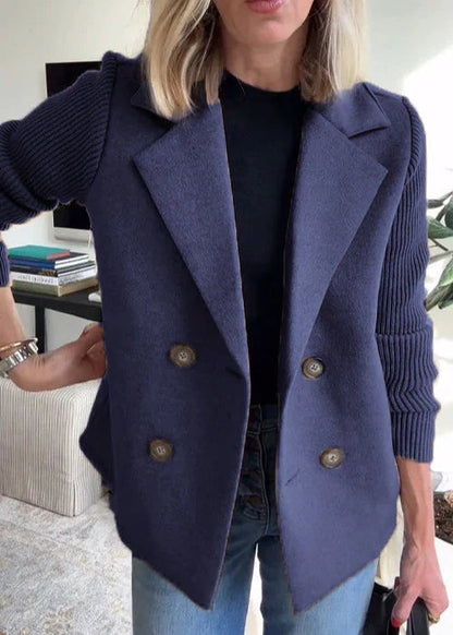 Clara | Schicker Zweireiher-Mantel für Damen – Warme Winter-Eleganz 3