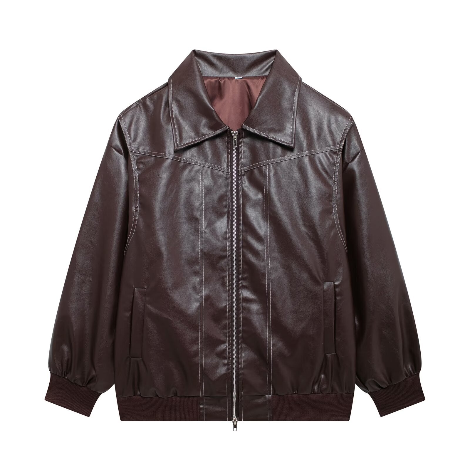 Clarisse | Oversize-Winterjacke aus Leder für Damen 3