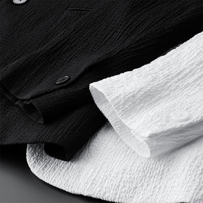 Herren Freizeitset Schwarz Größe M Polyester-4