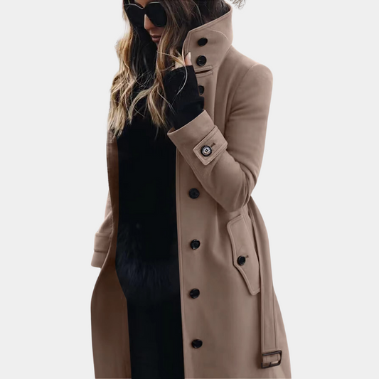 Colin | Stylischer warmer Trenchcoat für Damen 0