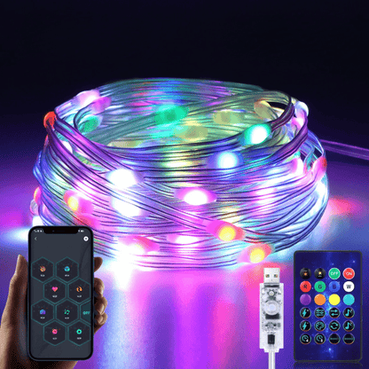 ColorShine – Magische RGBIC-Beleuchtung für Partys und Ambiente 5