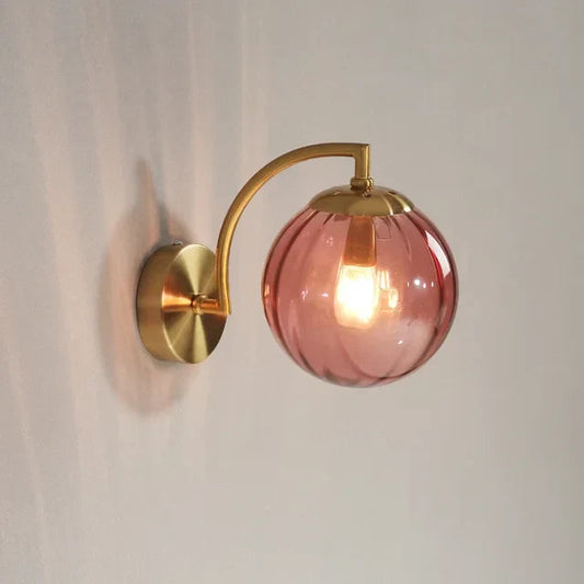 CrystalGlow – Moderne Glaswandleuchte 0