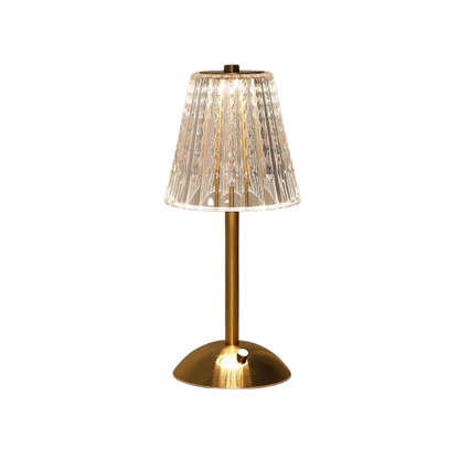 CrystalLuxe – Vintage-Tischleuchte mit elegantem Glanz 2