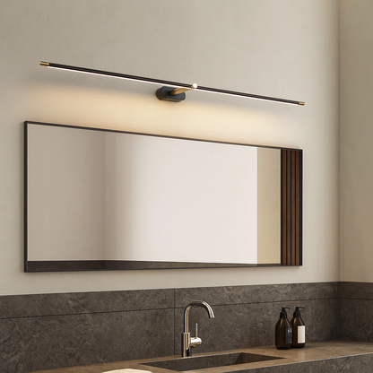 Crystalia | Minimalistische Badezimmer-Bar-Wandleuchte über dem Spiegel 1