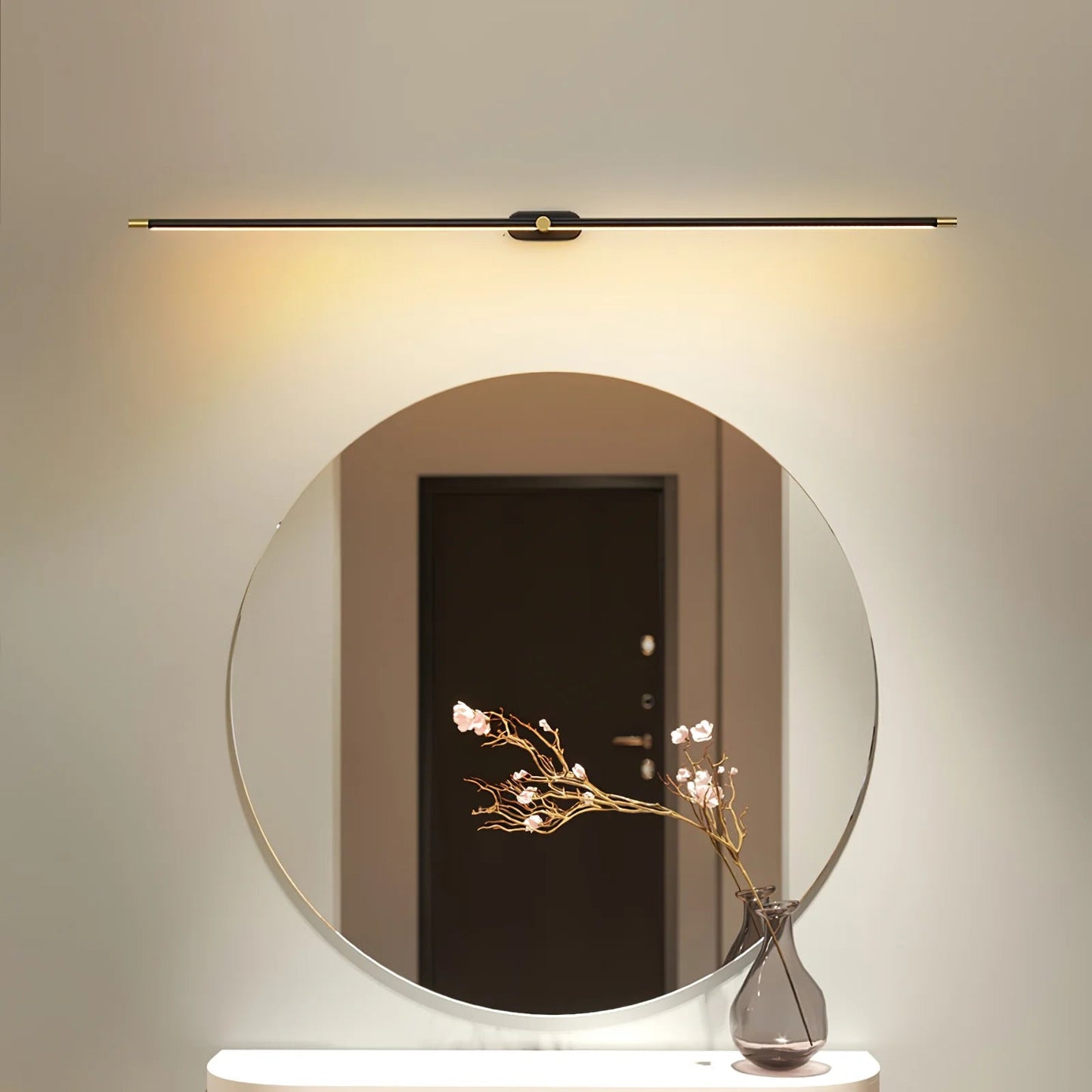 Crystalia | Minimalistische Badezimmer-Bar-Wandleuchte über dem Spiegel 3