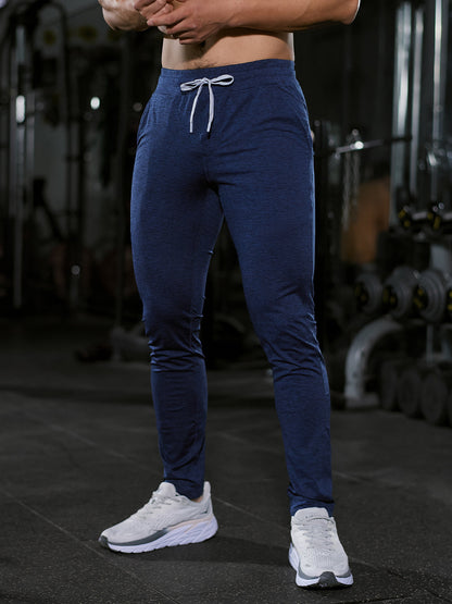 Herren Jogginghose Hochstretch Atmungsaktiv Elastischer Bund Sportliche Passform-2