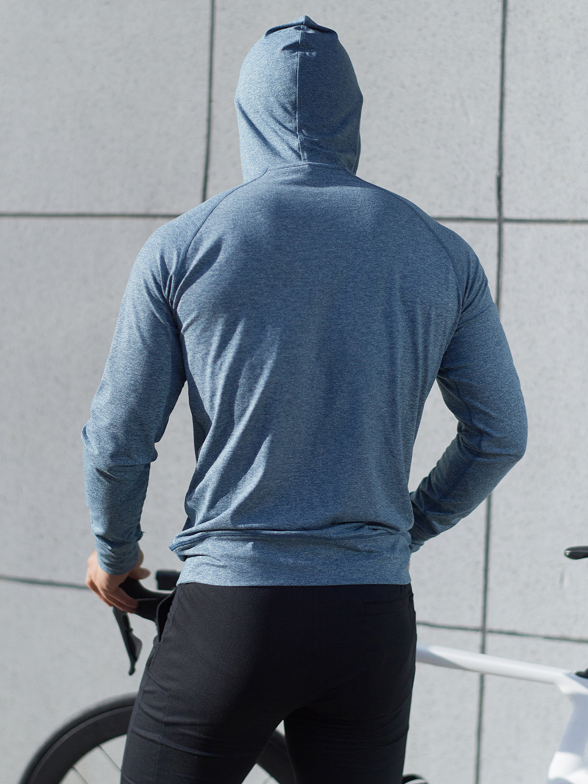 Herren Hoodie Atmungsaktiv Leicht Mit Kapuze Sweatshirt für Training und Freizeit-2