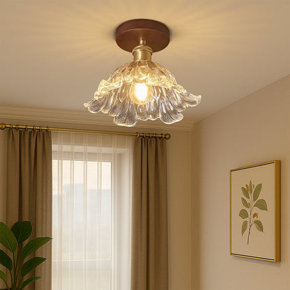 DahliaBloom | Blumenglas-Deckenleuchte für das perfekte Interieur 0