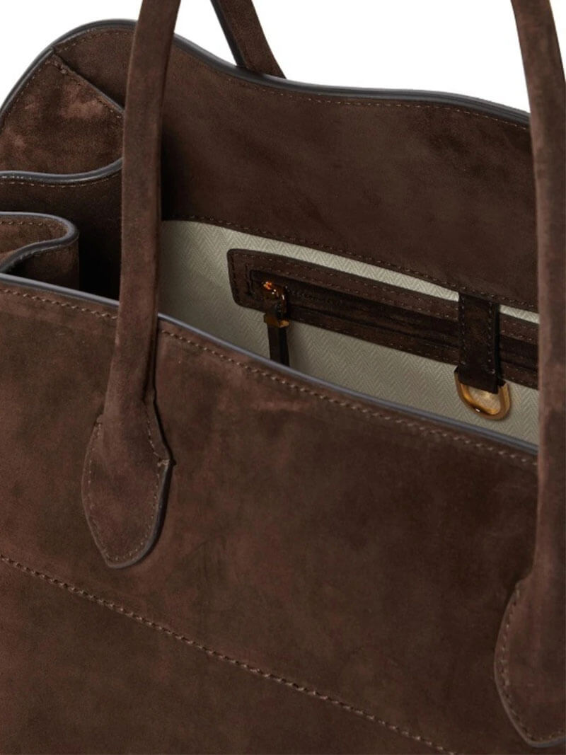 Damen Handtasche Groß Vegan Leder Elegantes Design 38 x 28 x 23 cm 3
