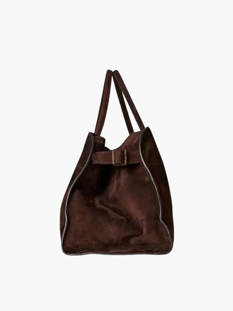 Damen Handtasche Groß Vegan Leder Elegantes Design 38 x 28 x 23 cm 6
