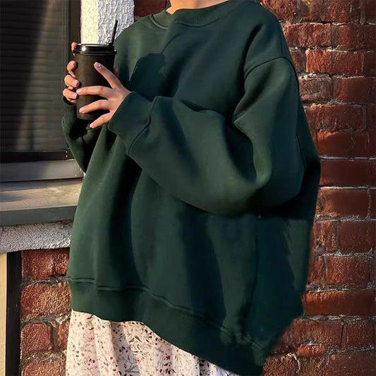 Damen Hoodie Oversized Bequem Weiches Material für Alltag und Freizeit 0