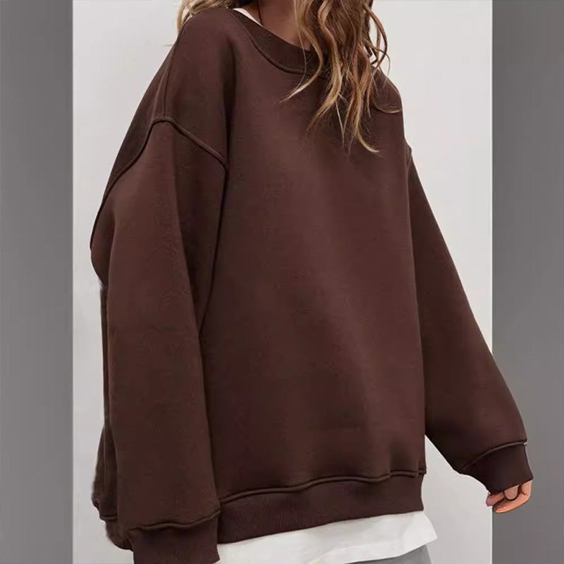 Damen Hoodie Oversized Bequem Weiches Material für Alltag und Freizeit 9