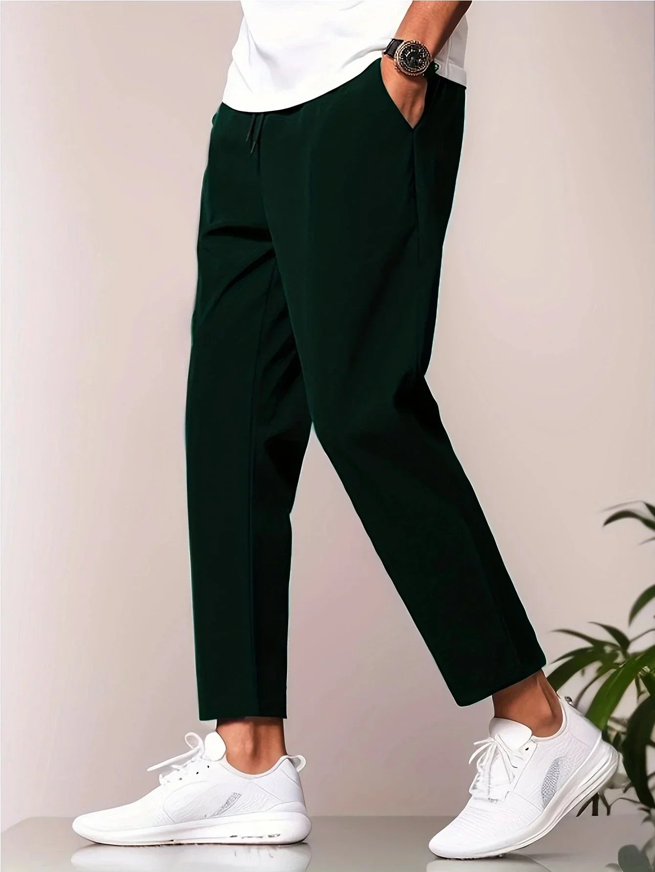 Damen Hose Eleganter Schnitt Luxuriöses Material 2