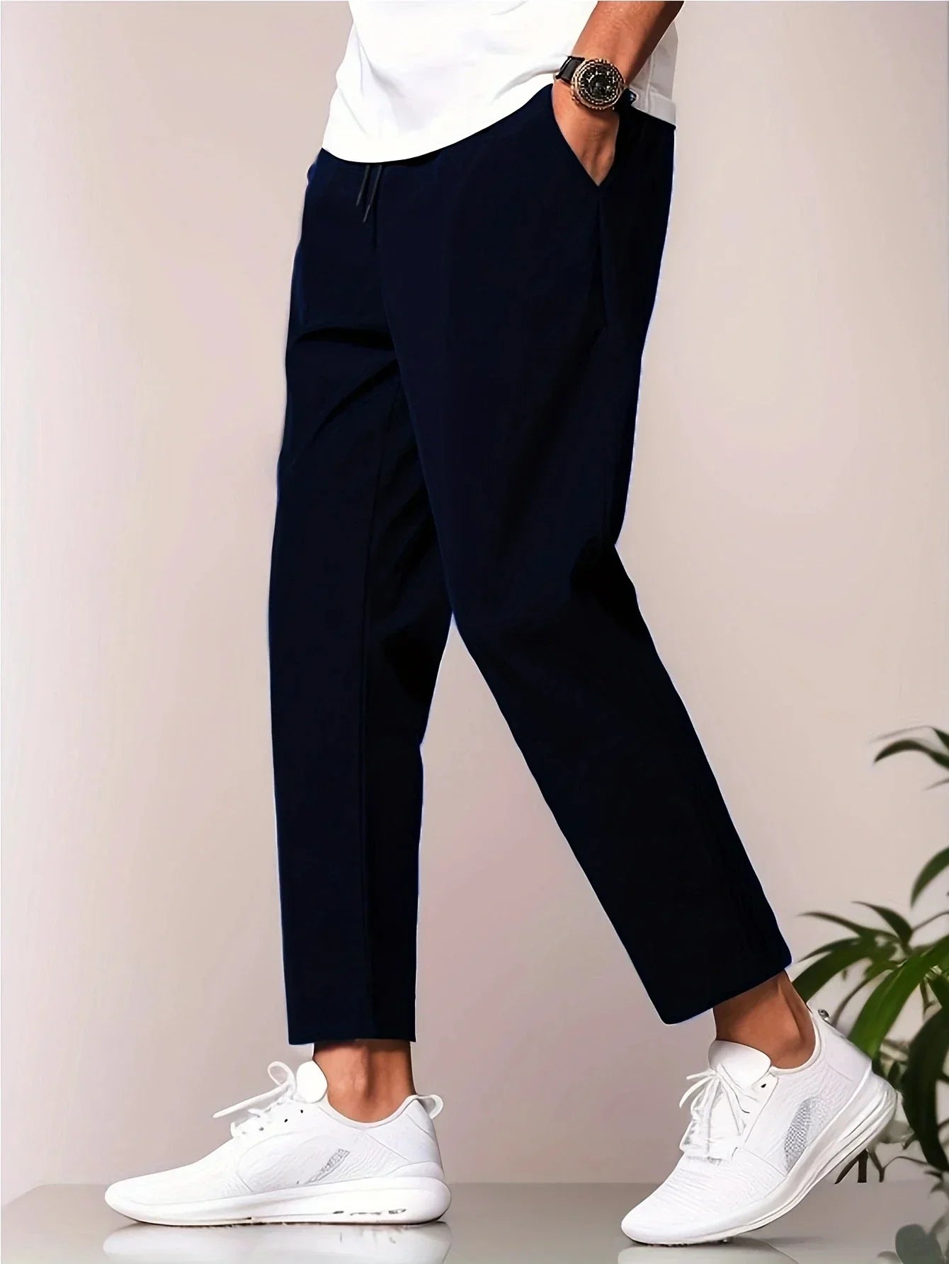 Damen Hose Eleganter Schnitt Luxuriöses Material 4