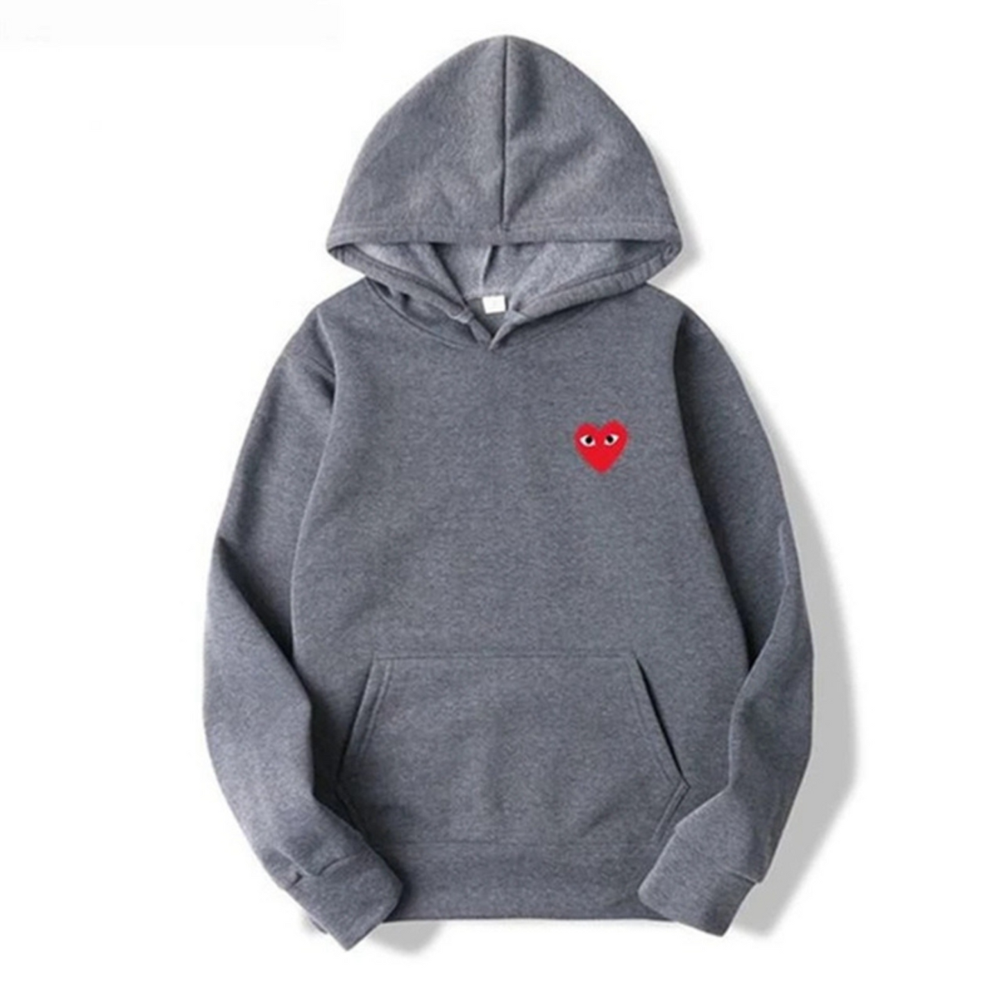 Damen Kapuzenpullover Herzmotiv Bequem Modernes Design 10