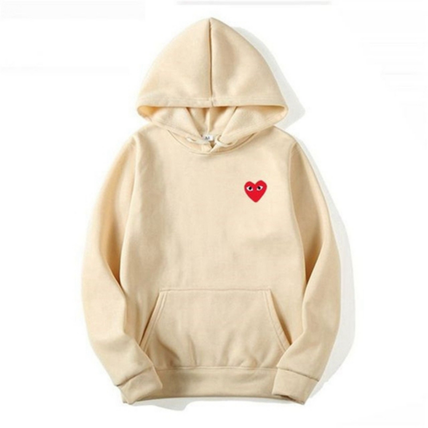 Damen Kapuzenpullover Herzmotiv Bequem Modernes Design 11
