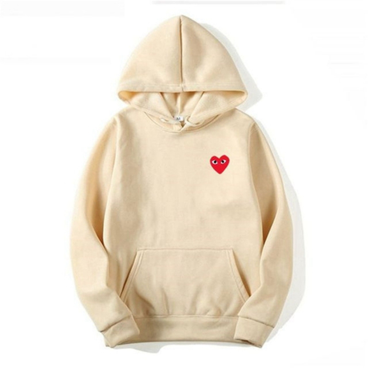 Damen Kapuzenpullover Herzmotiv Bequem Modernes Design 11