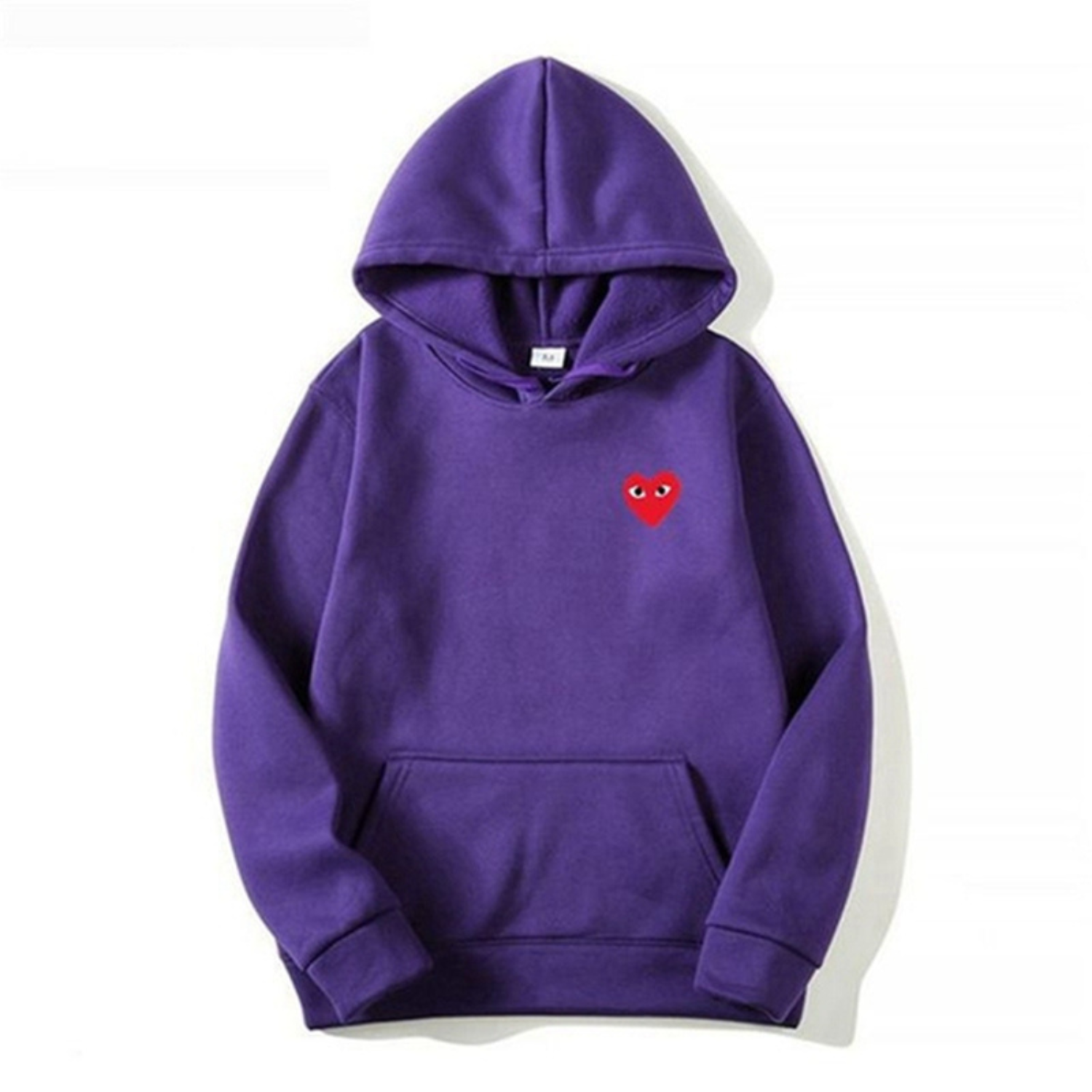 Damen Kapuzenpullover Herzmotiv Bequem Modernes Design 4