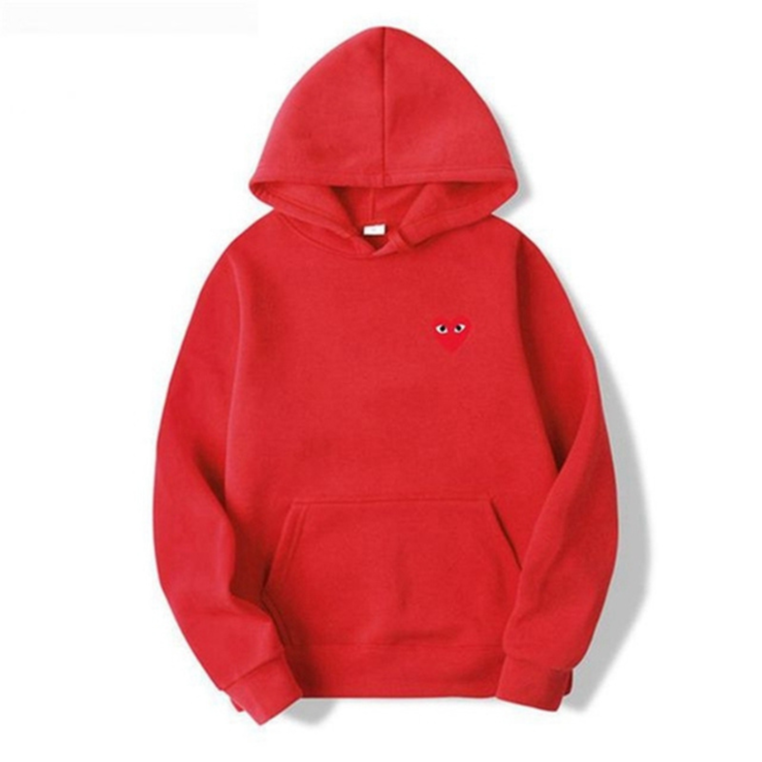 Damen Kapuzenpullover Herzmotiv Bequem Modernes Design 6