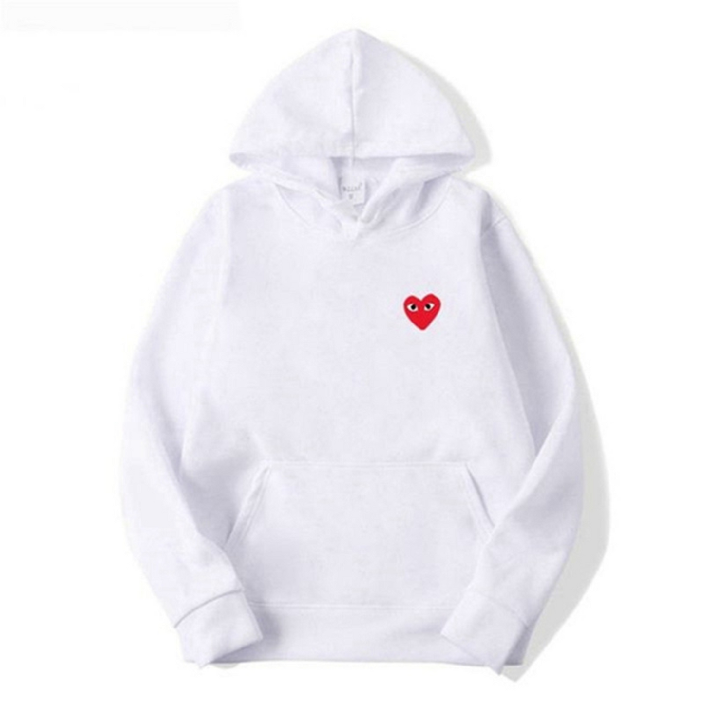 Damen Kapuzenpullover Herzmotiv Bequem Modernes Design 9
