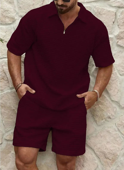 Damen Set Atmungsaktiv Elegant Baumwolle Sommeroutfit 9