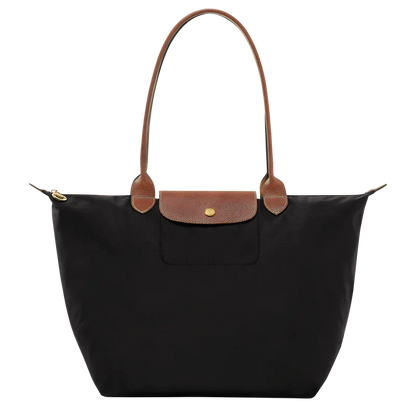 Damen Shopper Tasche Groß Elegant Vegan Leder Geräumig mit Organisierter Aufteilung 1