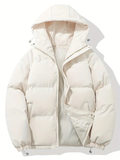 Damenjacke Kapuzenjacke Klassisches Design Warm Polyester 2