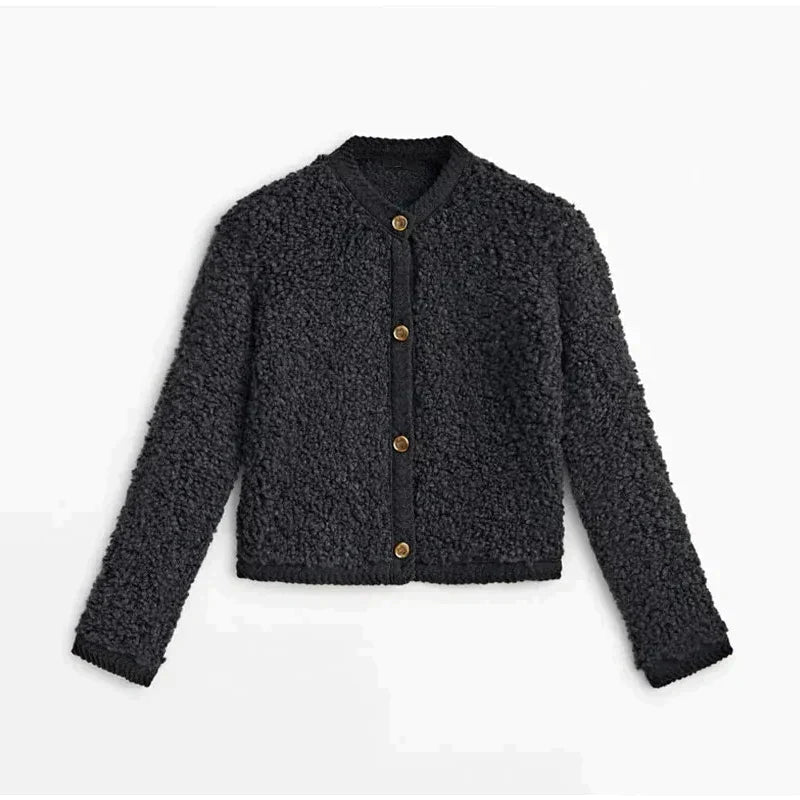 Daphne | Kuschelige Fleecejacke mit Knopfleiste für Damen – warm und stylisch 5