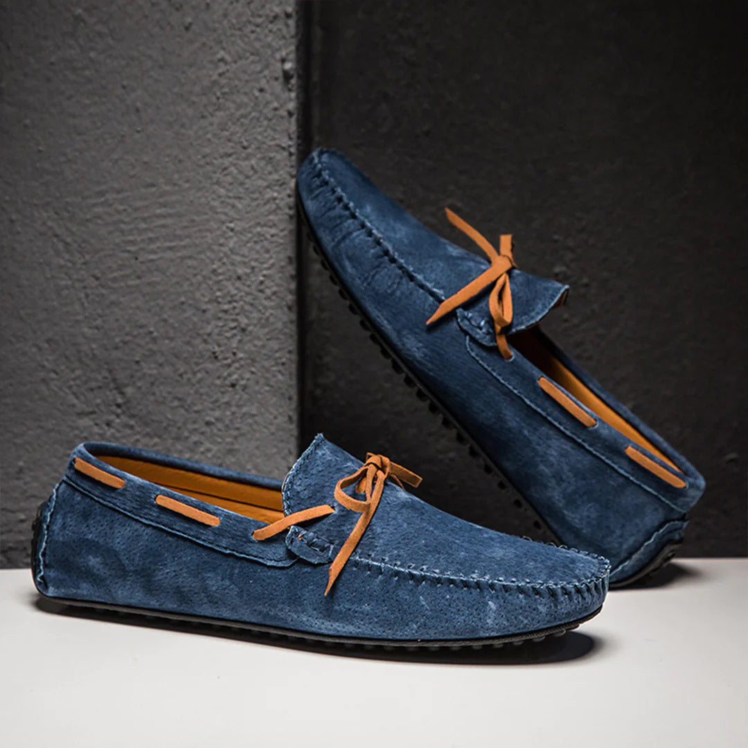 Variant image for Herren Slipper Schwarz Größe 42 Leder – Elegante Schlupfschuhe für Geschäft und Freizeit-14