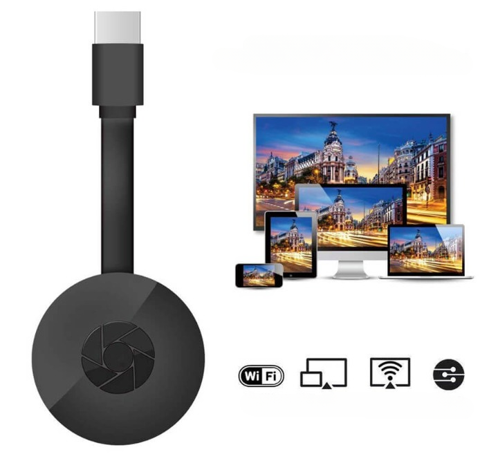 Drahtloser HDMI Adapter Kompakt Full HD Streaming 1080p Kunststoff 2