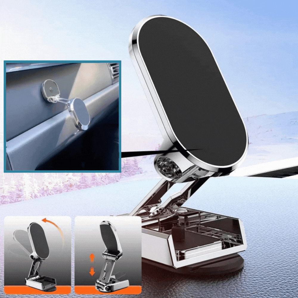 Drehbarer Handyhalter für Auto mit 720 Grad Drehung – Universelle Handyhalterung fürs Auto 0