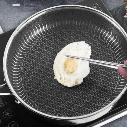 Edelstahl Bratpfanne mit Ergonomischem Griff – Energieeffiziente und Vielseitige Kochpfanne für Alle Herdarten 7