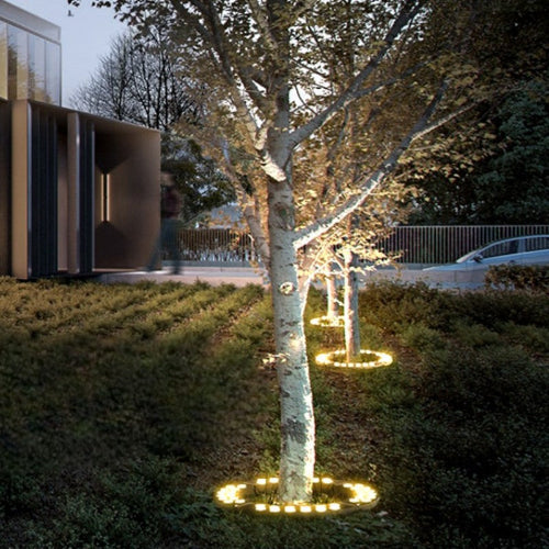 Elegante Baumstrahler für den Außenbereich – warmweiße LED-Gartenleuchten zur Landschaftsbeleuchtung 3