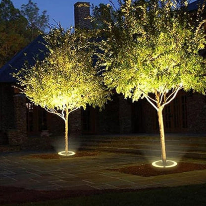 Elegante Baumstrahler für den Außenbereich – warmweiße LED-Gartenleuchten zur Landschaftsbeleuchtung 6