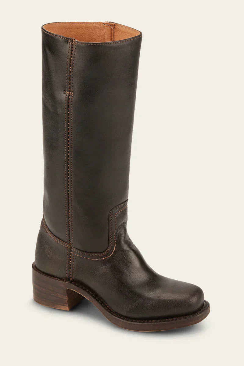 Elegante Damenstiefel aus Leder in Schwarz – Bequeme Passform für Stil und Komfort 6