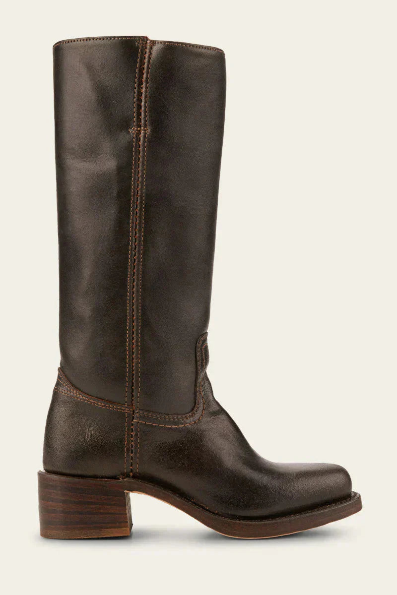 Elegante Damenstiefel aus Leder in Schwarz – Bequeme Passform für Stil und Komfort 8