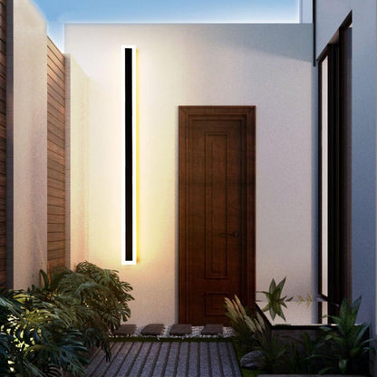 Elegante Edelstahl Außenwandleuchte mit LED – IP65 Wasserdicht für Garten und Balkon, Modernes Design und Energiesparend 8