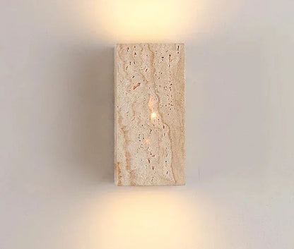 Elegante Gelbe Stein Wandlampe mit LED-Technologie – Moderne Wandleuchte für Innenräume, Energieeffiziente Beleuchtung 9
