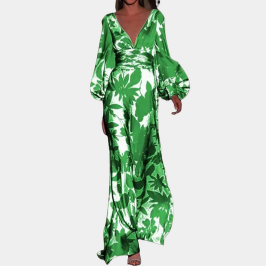 Elegantes Damenkleid aus Hochwertiger Baumwolle – Festliches Kleid für Hochzeitsgäste und Besondere Anlässe, Vielseitig und Figurschmeichelnd 0