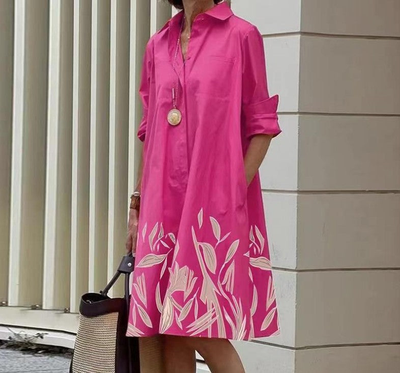 Elegantes, lässiges, bedrucktes Damenkleid – schmeichelhafter Sommerstil für jeden Anlass 3