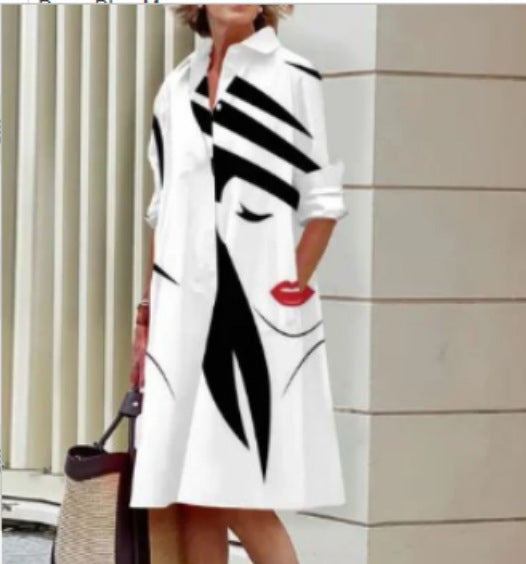 Elegantes, lässiges, bedrucktes Damenkleid – schmeichelhafter Sommerstil für jeden Anlass 4