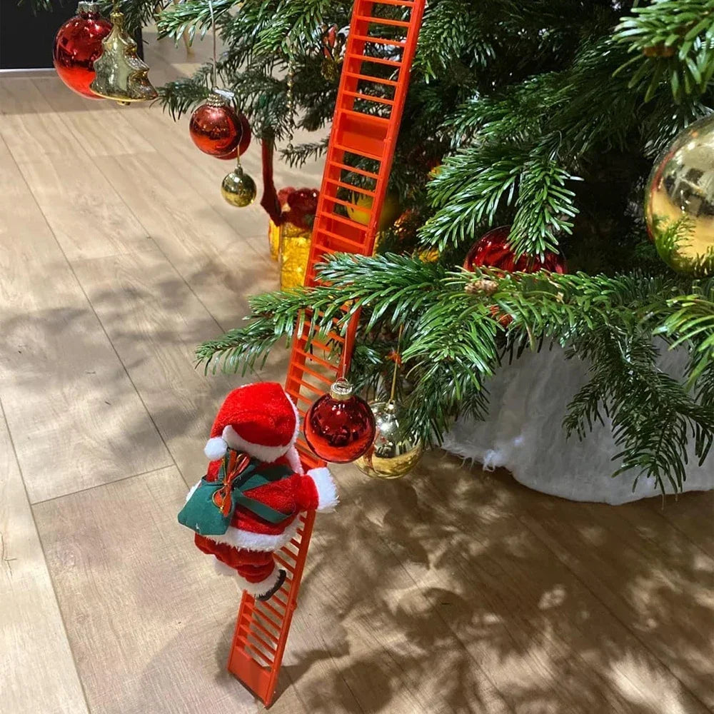 Elektrische Weihnachtsmann-Dekoration mit Musik – 70 cm Hohe Weihnachtsdeko für Festliche Stimmung 1