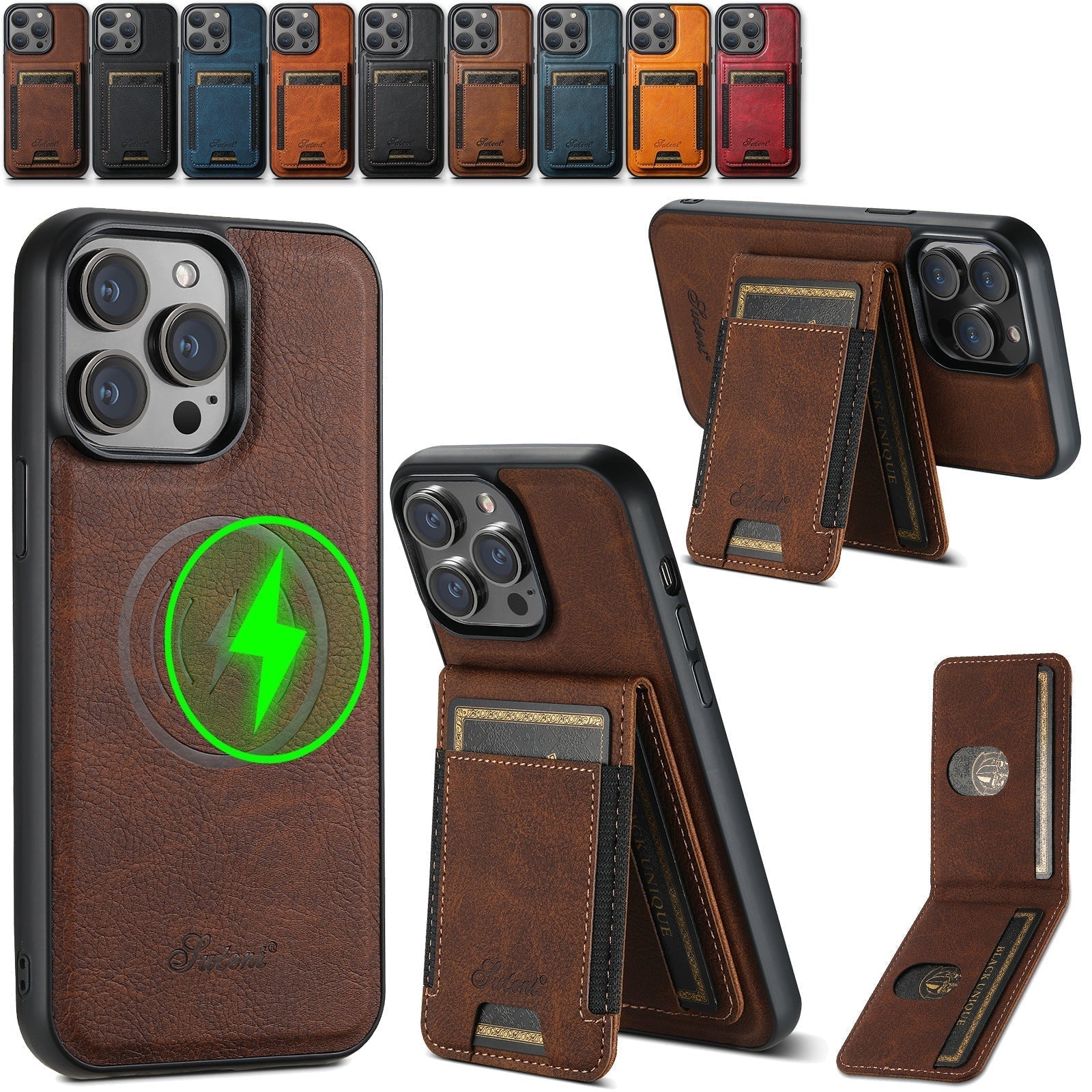 EliteGuard – Stilvolle und langlebige Luxus-Telefonhülle mit integriertem Kartenhalter 4