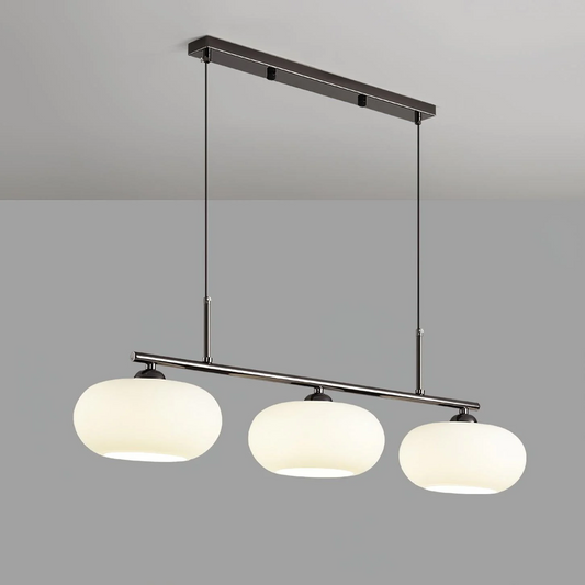 Elyra | Moderne Bauhaus-Hängeleuchte mit 3 Leuchten 0