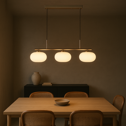 Elyra | Moderne Bauhaus-Hängeleuchte mit 3 Leuchten 5