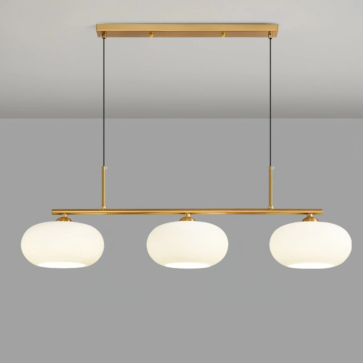 Elyra | Moderne Bauhaus-Hängeleuchte mit 3 Leuchten 9