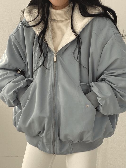 Emily | Gemütliche Übergroße Damen Winterjacke für Winter 0