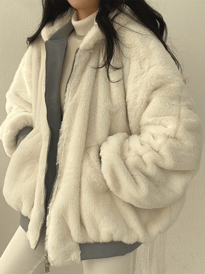 Emily | Gemütliche Übergroße Damen Winterjacke für Winter 2
