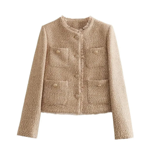 Emma | Elegante Gekürzte Damenjacke für Herbst und Winter 0