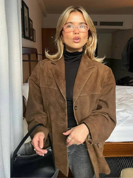 Emma | Stilvoller Oversized Winter Mantel für Damen 0